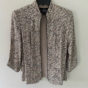 Alex Evenings sparkly jacket size M